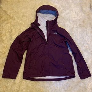 The North Face Rain Jacket • Large